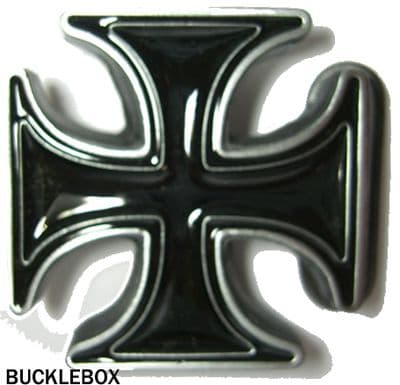 Maltese Cross - Heavy Belt Buckle. Code AS4