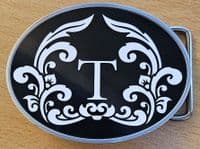 Monogram Personalised Belt Buckle. Code A0266
