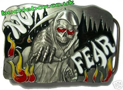 NO FEAR - GRIM REAPER SKELETON