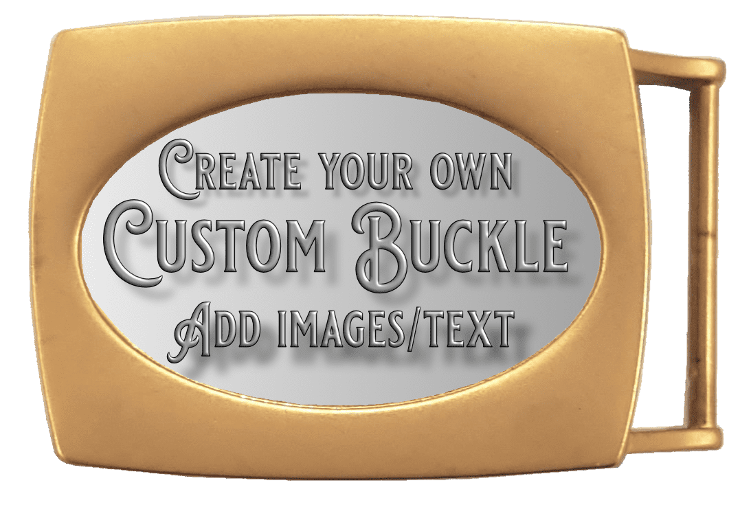 Personalised Custom Design Your Own Belt Buckle