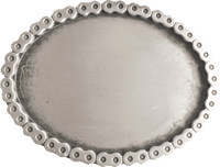 Personalised Custom Design Your Own Chain Belt Buckle. Image and/or Text