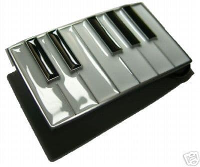 PIANO KEYBOARD Belt Buckle + display stand