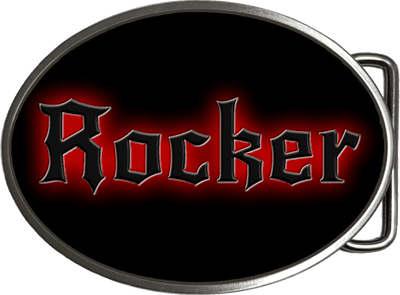 Rocker Belt Buckle. code: A0250