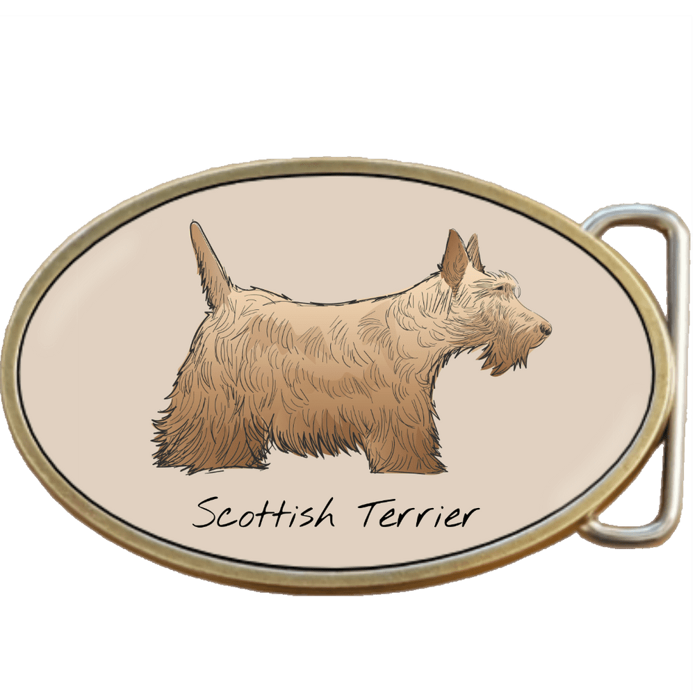 Scottish Terrier Dog Belt Code A0070