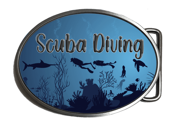Scuba Diving Belt Buckle. Code:A0150