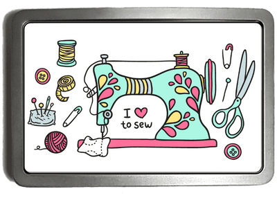 Sewing Machine Crafts Belt buckle Code:A0174
