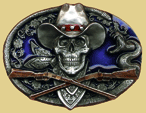SKULL & CROSSED RIFLES