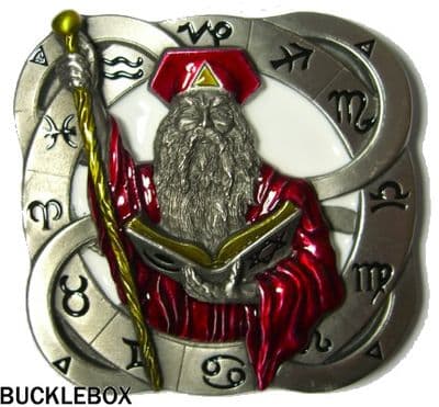 Sorcerer Wizard Belt Buckle. Code BF6