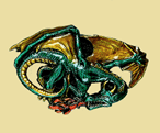 TARNOG - DRAGON BELT BUCKLE. Code DL8