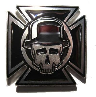 THE ADICTS CROSS Belt Buckle + display stand