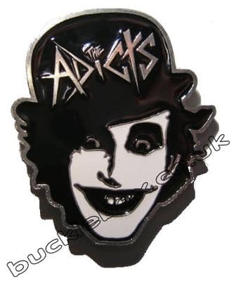 THE ADICTS FACE Belt Buckle + display stand