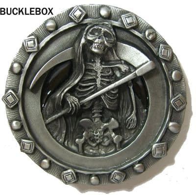 The Reaper - Heavy Belt Buckle. Code AS5