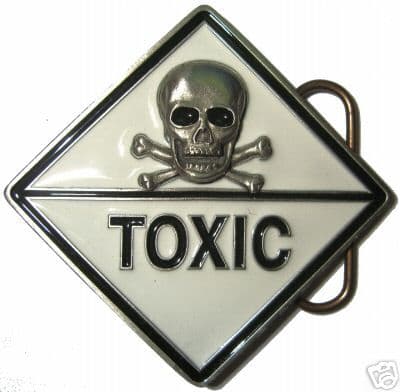 Toxic - Belt Buckle. Code CC6