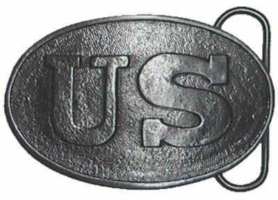 US Civil War Belt Buckle. Code MA6
