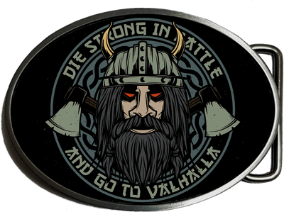 Valhalla Viking Belt Buckle.Code: A0122