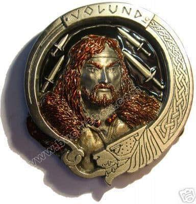 Volund - Supreme Norse Smith Belt Buckle. Code DL5