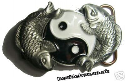 Yin and Yang Belt Buckle. Code EE3
