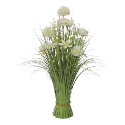 Bauhinia & Peony Grass  Faux Floral Bundle  60cm