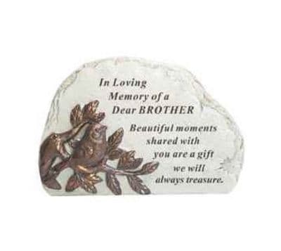 Brother Memorial  Bird Plaque