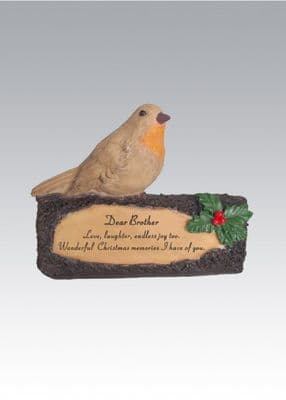 Brother Robin on Log Memorial