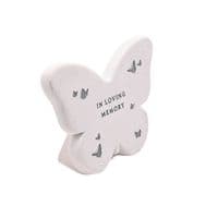 Butterfly Plaque  In Loving Memory