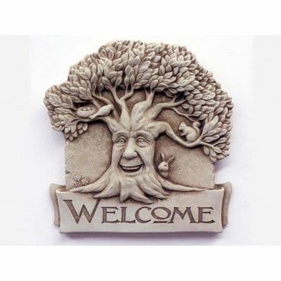 Carruth Woodland Welcome Plaque