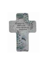 Cross Resin Memorial Plaque