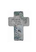 Cross Resin Memorial Plaque