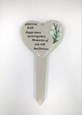 Dad Forget Me Not Stake