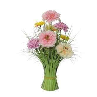 Dahlia Faux Flower Arrangement  40cm