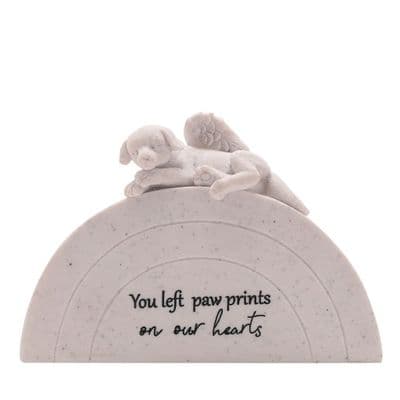 Dog Rainbow - Thoughts of You Memorial Plaque