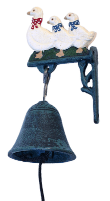 Duck Family  Small Wall Bell