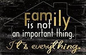 Family Is Everything Message Plaque