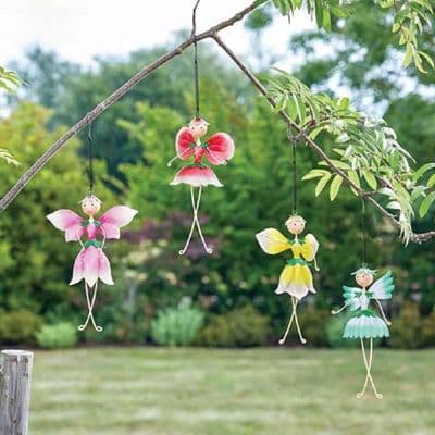 Flouncing Fairies Hanging Ornament