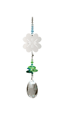 Four Leaf Clover Cystal Suncatcher