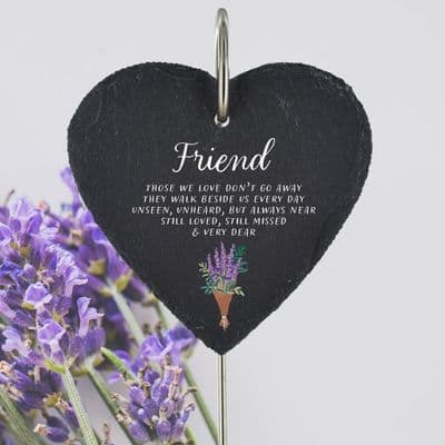 Friend Slate Grave Marker
