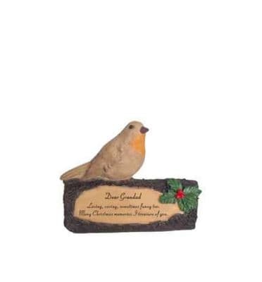 Grandad Robin on Log