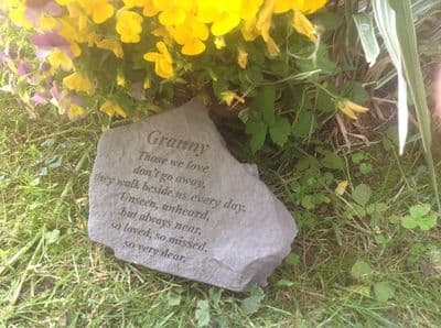 GRANNY Kay Berry Memorial Plaque Stone