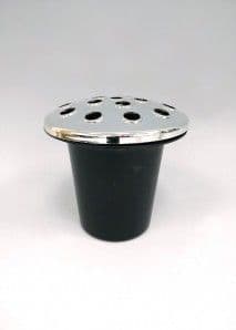 Grave Pot With Gold Lid