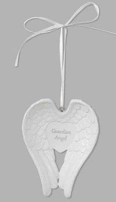 GUARDIAN ANGEL Angel Wings Plaque