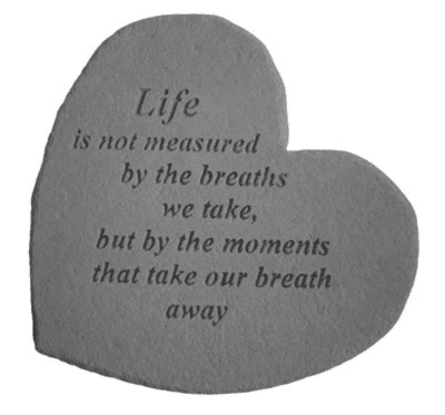 Life Is Not Measured By The Breaths We Take