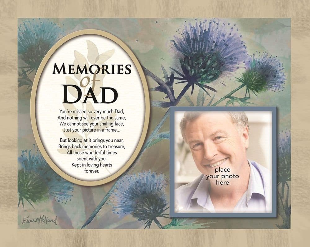 Memories of Dad Mount
