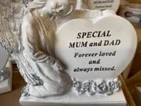 Mum and Dad Angel Heart Memorial