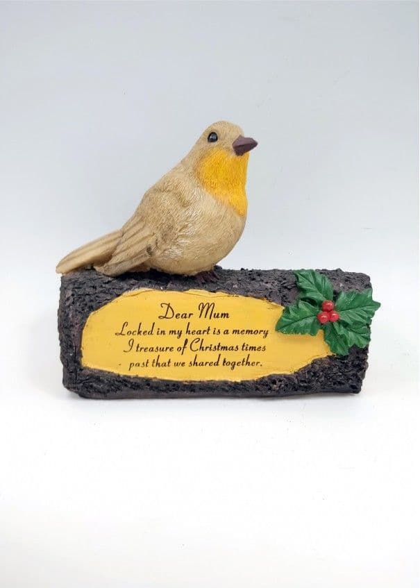 Mum Robi Mum Robin On Log