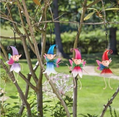 Novelty Hanging Metal Home &  Garden Ornaments