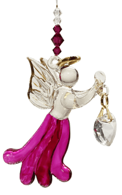 Ruby Glass Angel