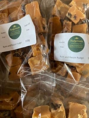 Rum & Raisin Fudge