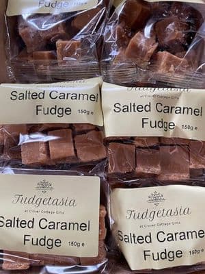 Salted Caramel Fudge