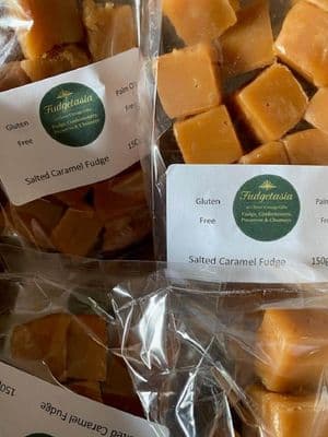 Salted Caramel Fudge