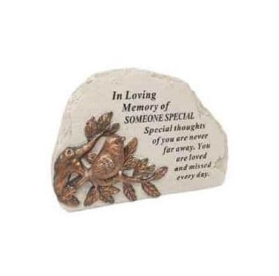 Someone Special Bird Memorial Plaque